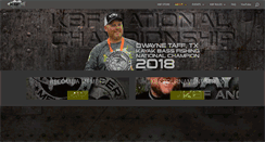 Desktop Screenshot of kayakbassfishing.com